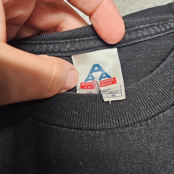 Rod Stewart 2007 Tour Shirt Black Size Large - Picture 4 of 6